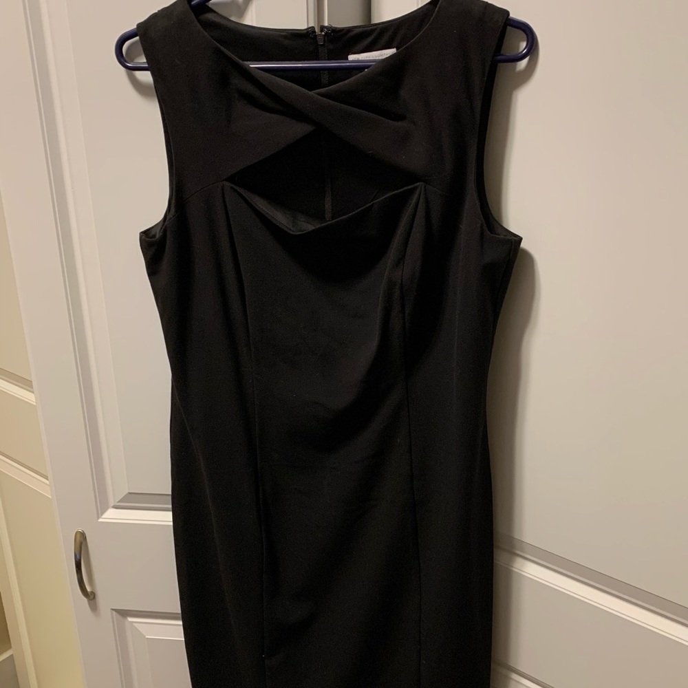 Black dress with cut out